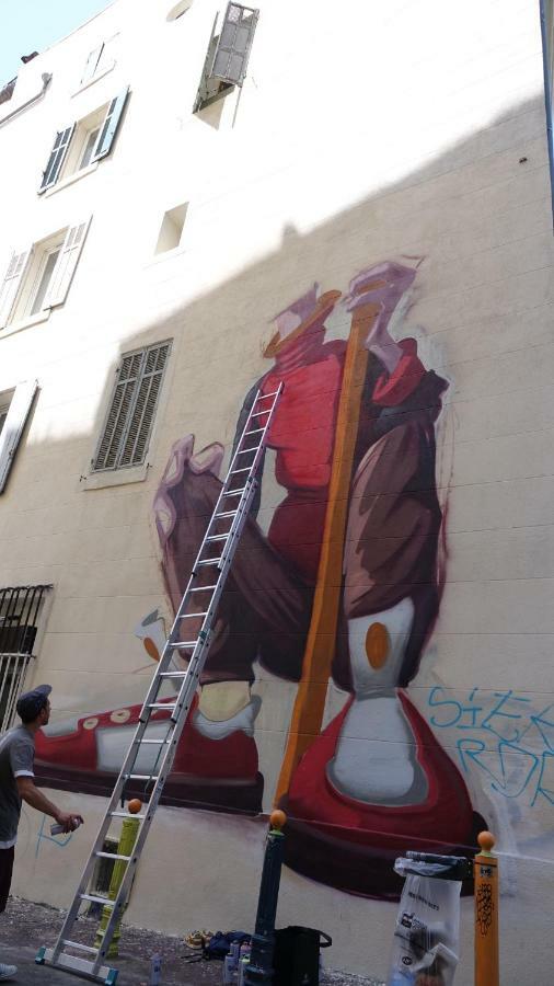 QUARTIER DES CREATEURS la plaine cours julien chambre privée dans appartement Marsella Exterior foto
